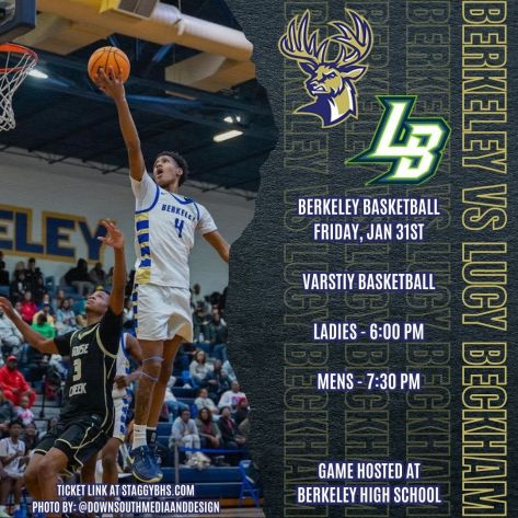 oin us this Thursday, January 30th, as our Varsity Ladies and Men’s Berkeley Basketball teams host Lucy Beckham in an epic regional matchup!