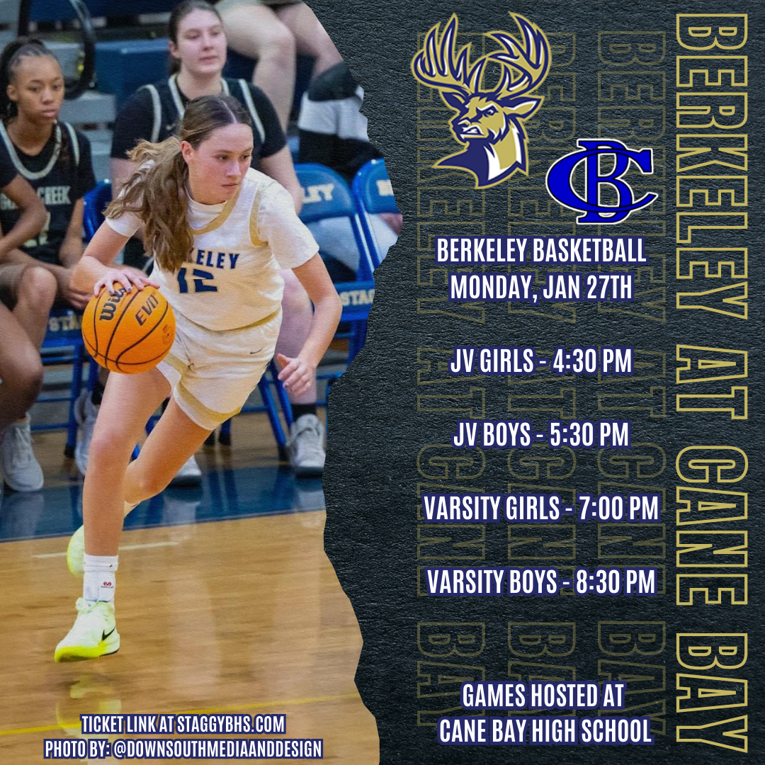 Berkeley Basketball Rescheduled Game at Cane Bay