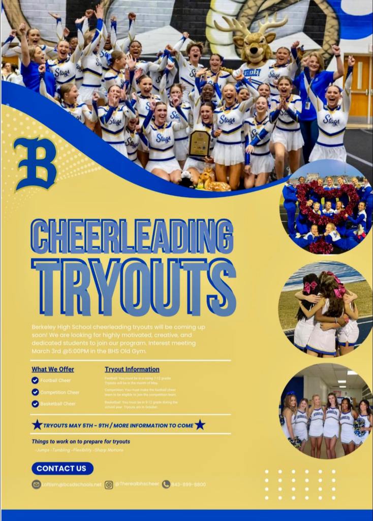 Join Berkeley High Cheerleading: Tryout Info &&nbsp;Dates
