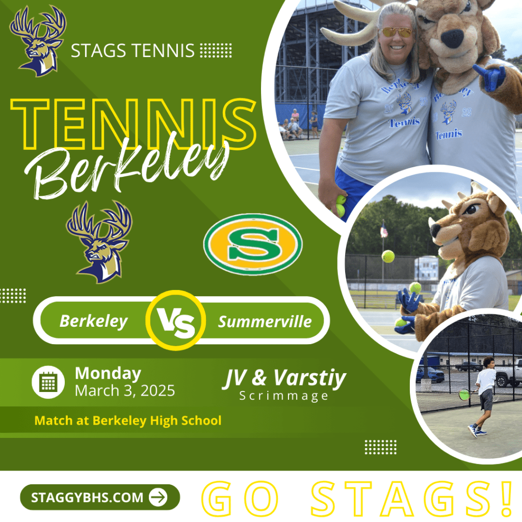 Berkeley Stags Tennis vs Summerville: Scrimmage&nbsp;Details