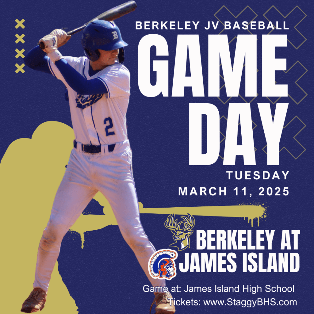 Support Berkeley JV Baseball at James Island This March&nbsp;11