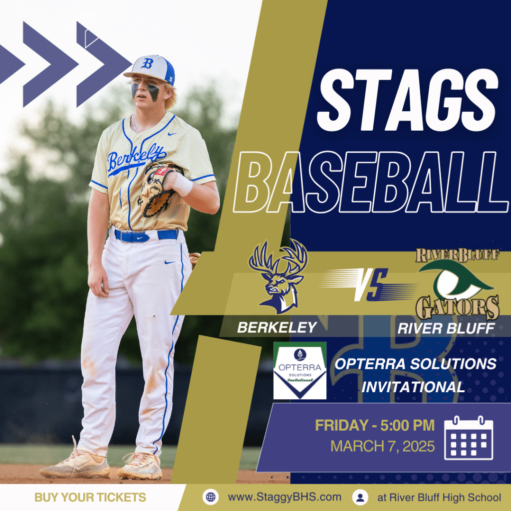 Berkeley Stags vs River Bluff: Opterra Solutions Invitational Showdown – Schedule&nbsp;UPDATE