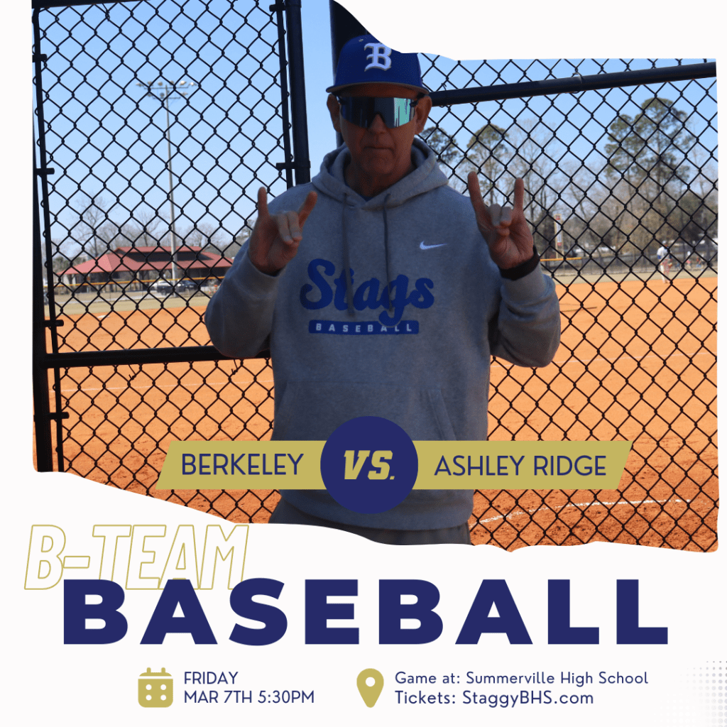Berkeley Stags B-Team Opens Tournament vs. Ashley&nbsp;Ridge!