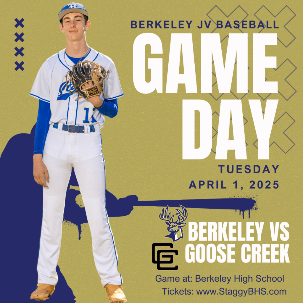 Exciting Berkeley JV Baseball Home Game Against Goose&nbsp;Creek