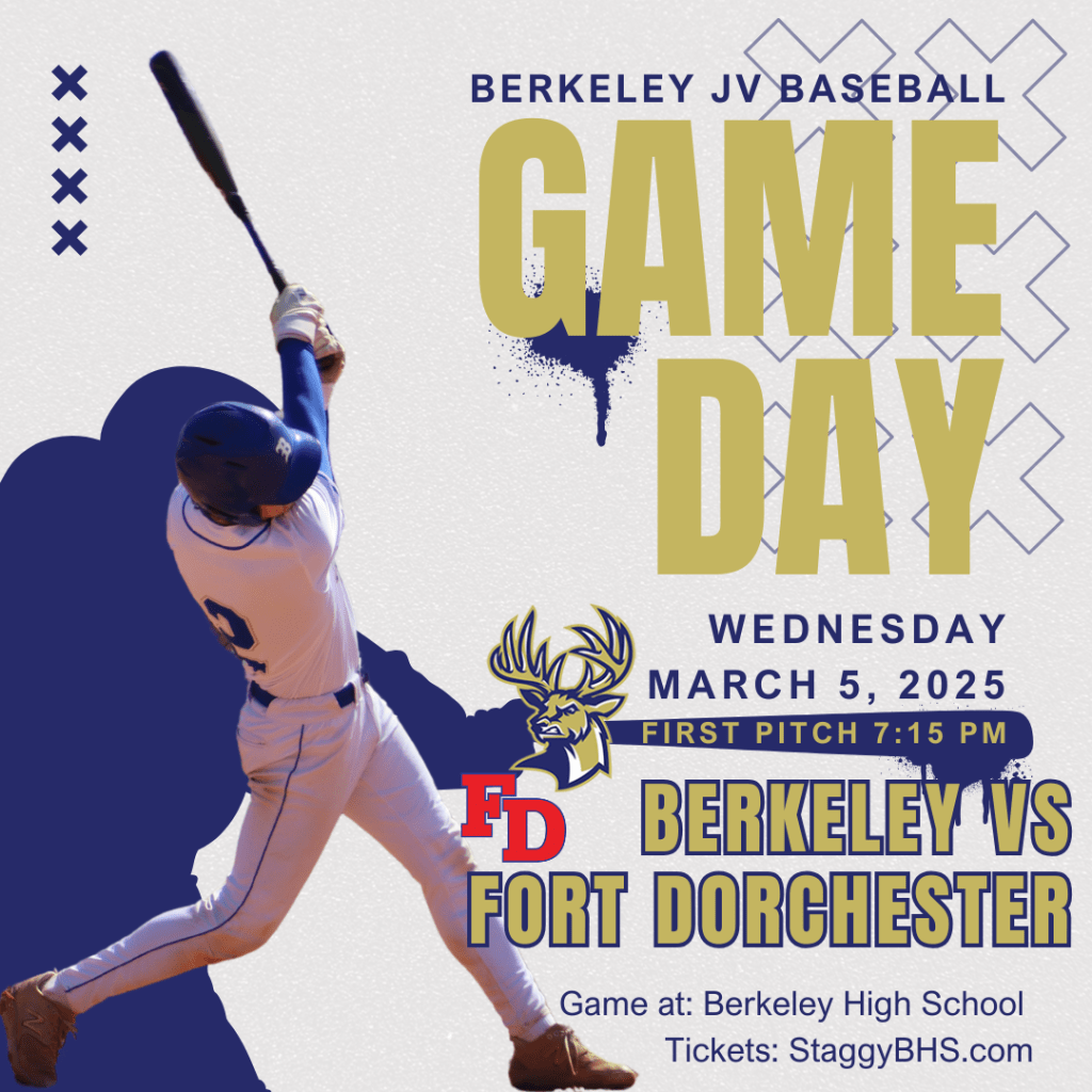 Support Berkeley Stags JV Baseball vs Fort&nbsp;Dorchester