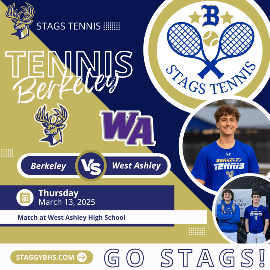 Berkeley Boys Tennis Clash with West&nbsp;Ashley