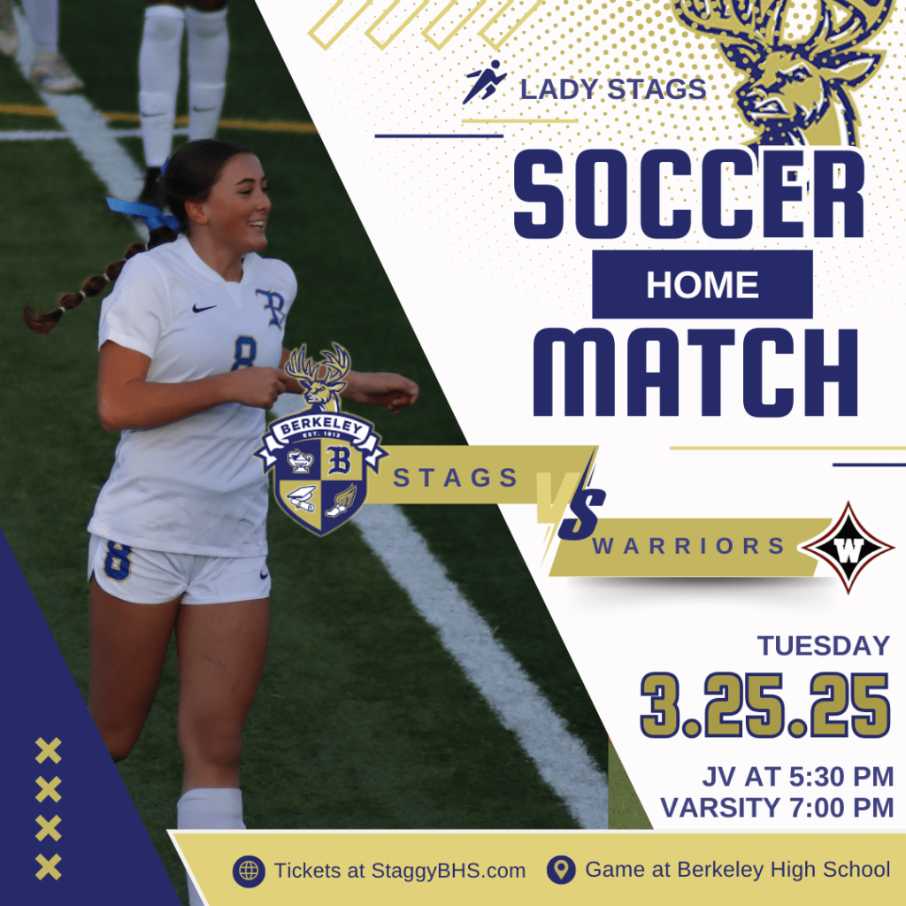 Mark Your Calendar: Berkeley vs Wando Soccer&nbsp;Match!