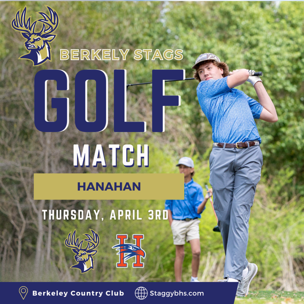 Exciting Golf Match: Berkeley Stags vs.&nbsp;Hanahan