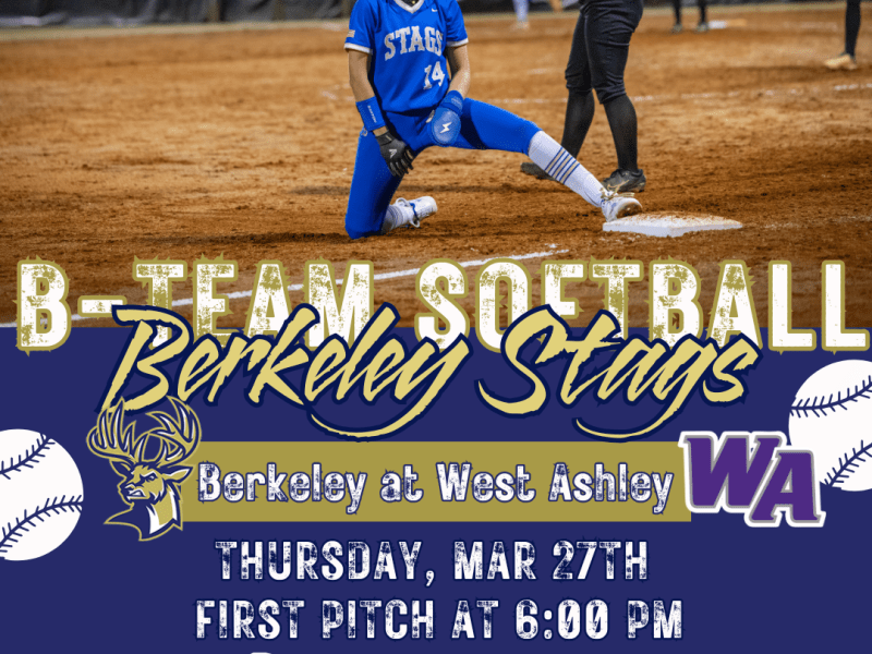 Join the Berkeley Stags B-Team Softball Match at West&nbsp;Ashley