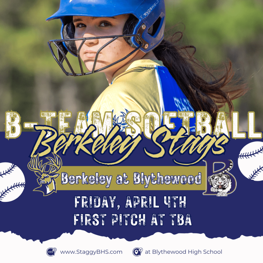 B-Team Stags Softball Road Game Against&nbsp;Blythewood