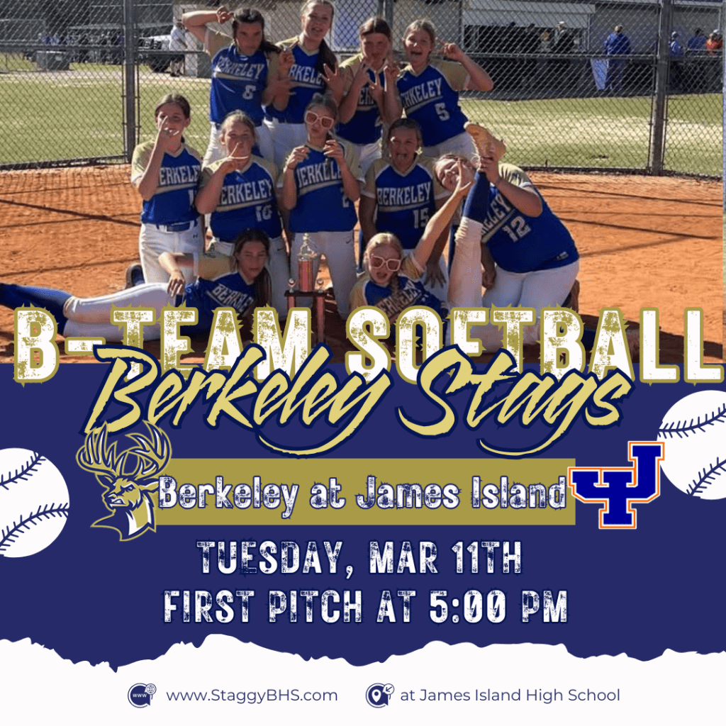 Berkeley B-Team Softball Faces James&nbsp;Island!