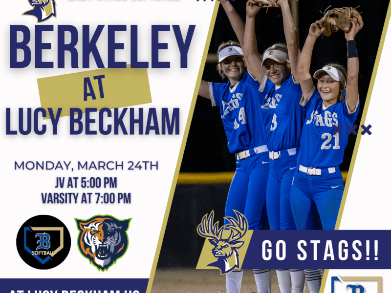 Berkeley Stags Softball Game at Lucy&nbsp;Beckham