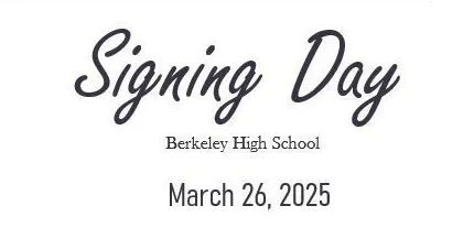 Spring Signing Day Celebration for Student-Athletes