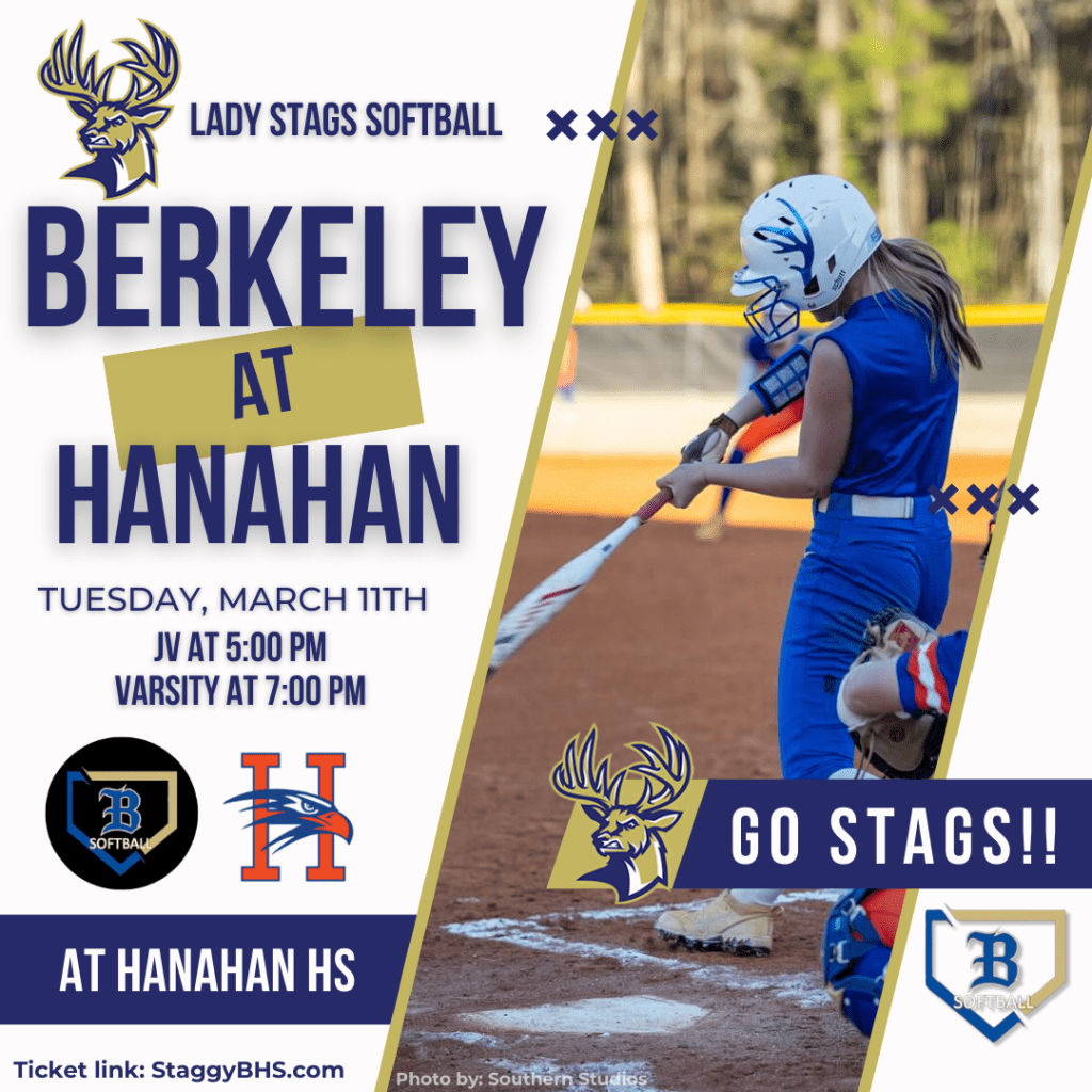 Berkeley Softball Faces Hanahan: Game Day&nbsp;Details