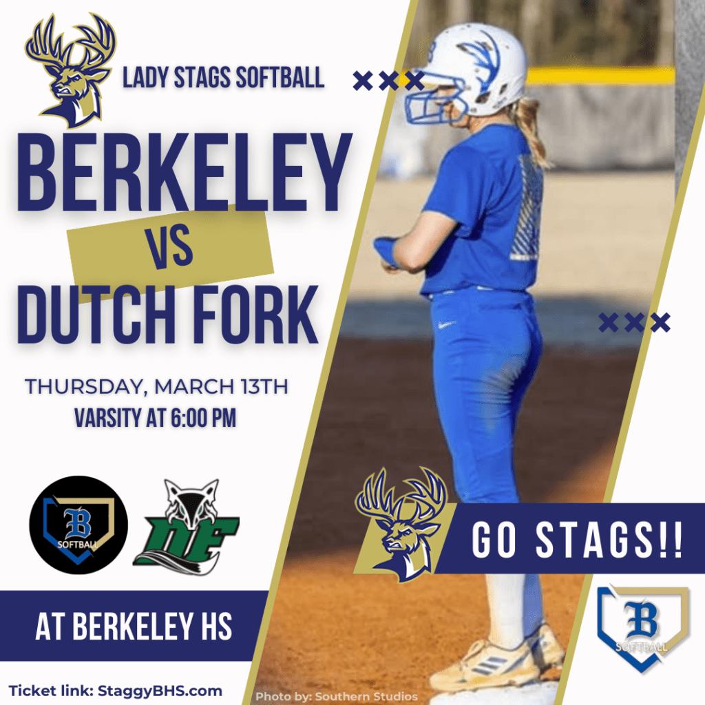 Join Us for Berkeley Varsity Softball vs Dutch&nbsp;Fork!