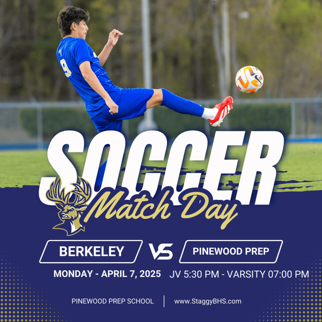 Support Berkeley Boys Soccer: JV & Varsity Match at Pinewood&nbsp;Prep