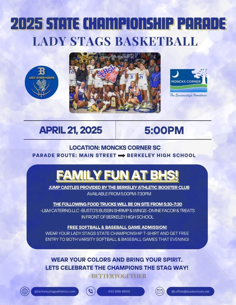 State Championship Parade to celebrate our Lady Stags&nbsp;Basketball!