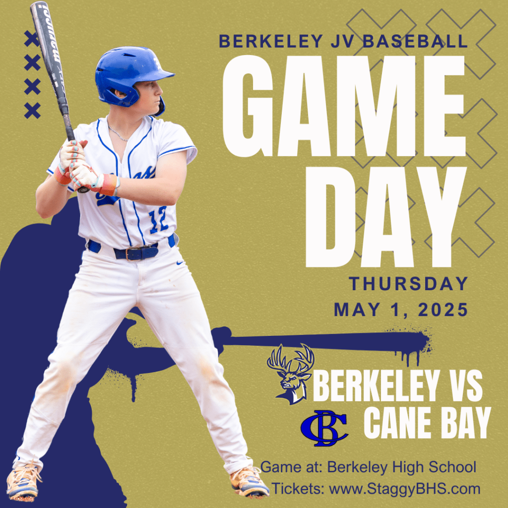 Berkeley JV Baseball vs Cane Bay: Exciting Matchup on Friday&nbsp;Night!