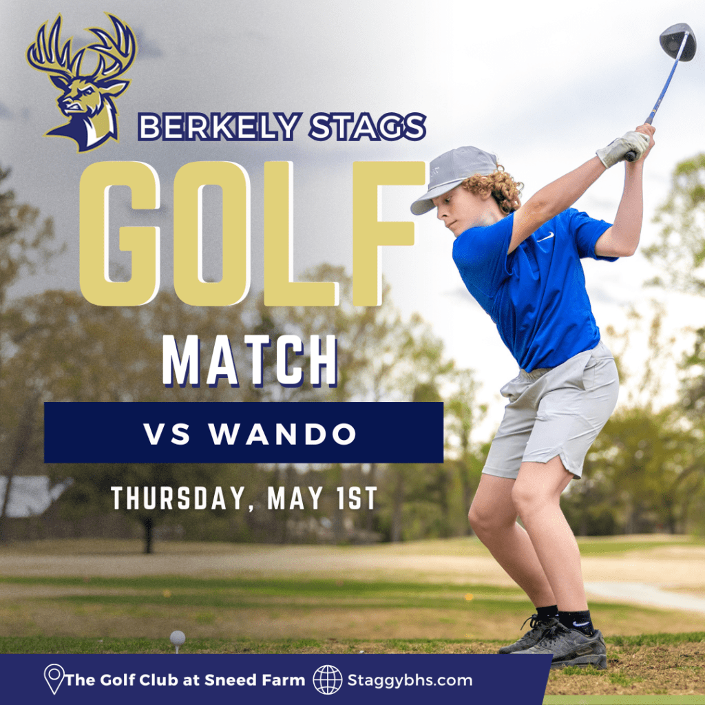 Berkeley Boys Golf vs. Wando: Join the Excitement at Sneed&nbsp;Farm!