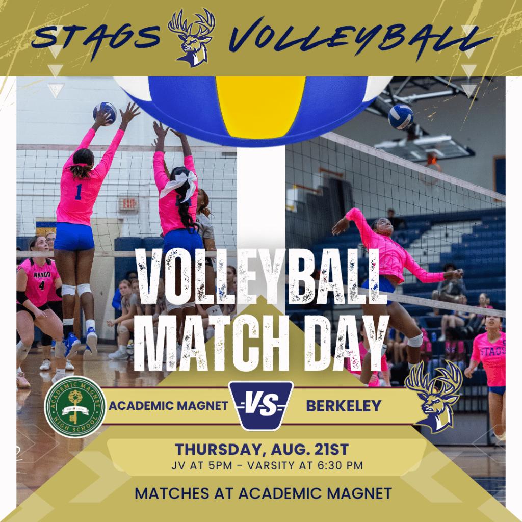 Lady Stags Volleyball Scrimmage at Academic&nbsp;Magnet