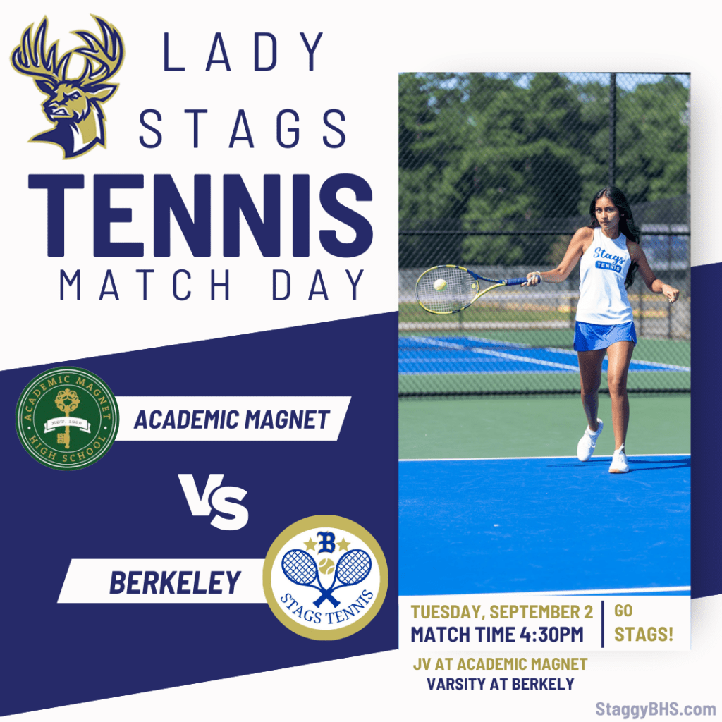 Lady Stags Tennis vs. Academic Magnet Match&nbsp;Preview