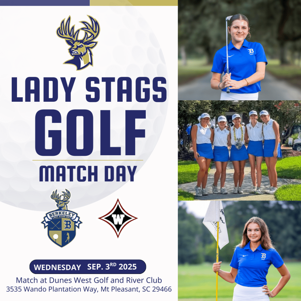 Cheer for Lady Stags Golf vs. Wando, September&nbsp;3