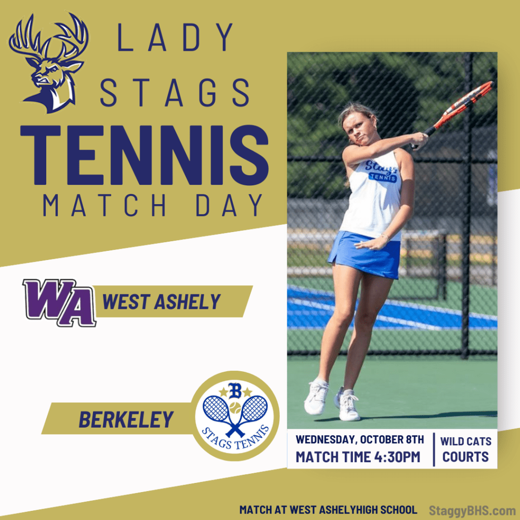Berkeley Stags Tennis Road Match Against West&nbsp;Ashley