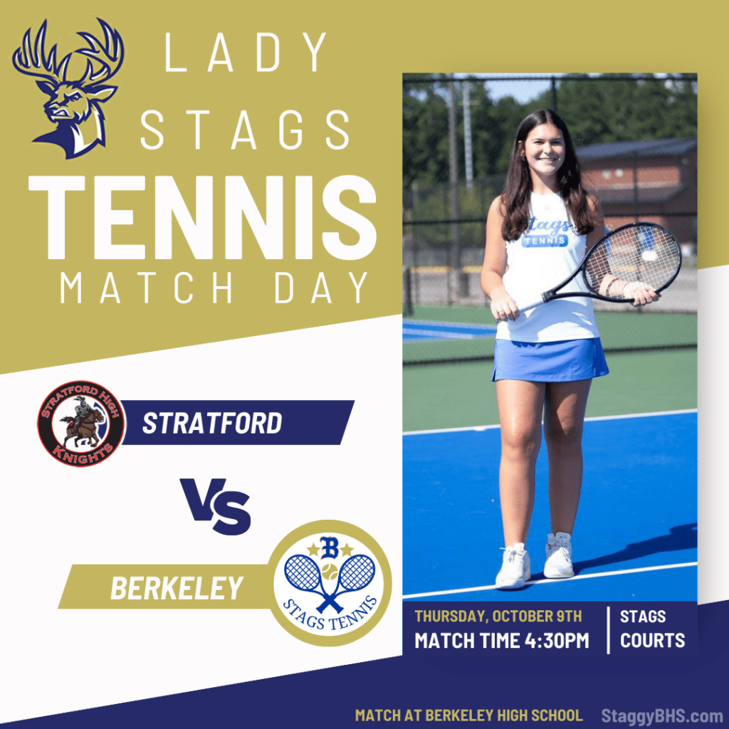 Support our 2025 Stags: Senior Night Tennis Match on October&nbsp;9th
