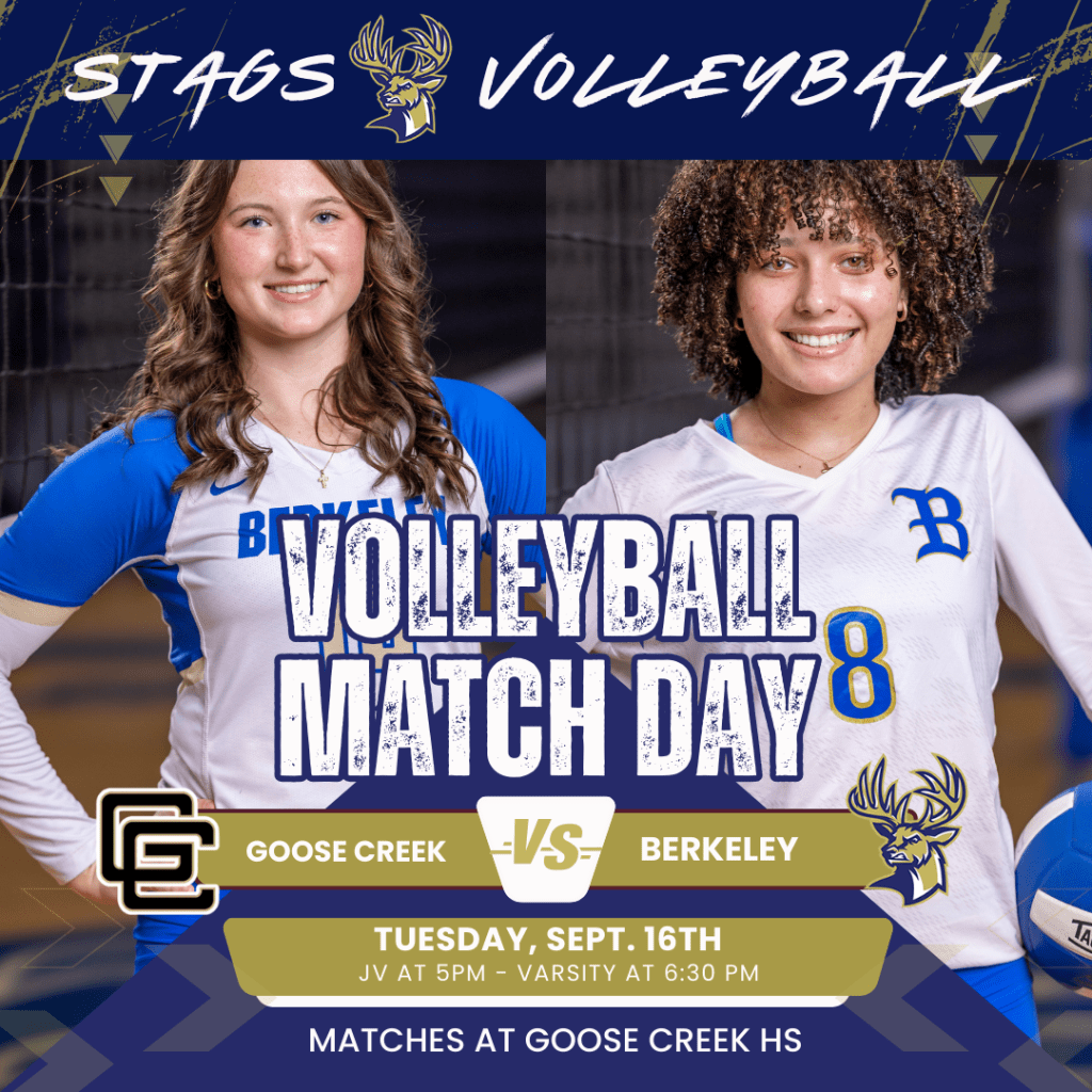 Lady Stags Volleyball Match at Goose Creek: Sept&nbsp;16