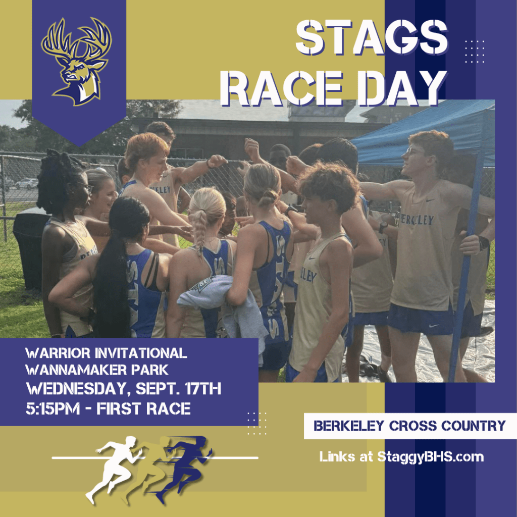 Wando Invitational: Berkeley Stags’ Cross Country Race&nbsp;Day!