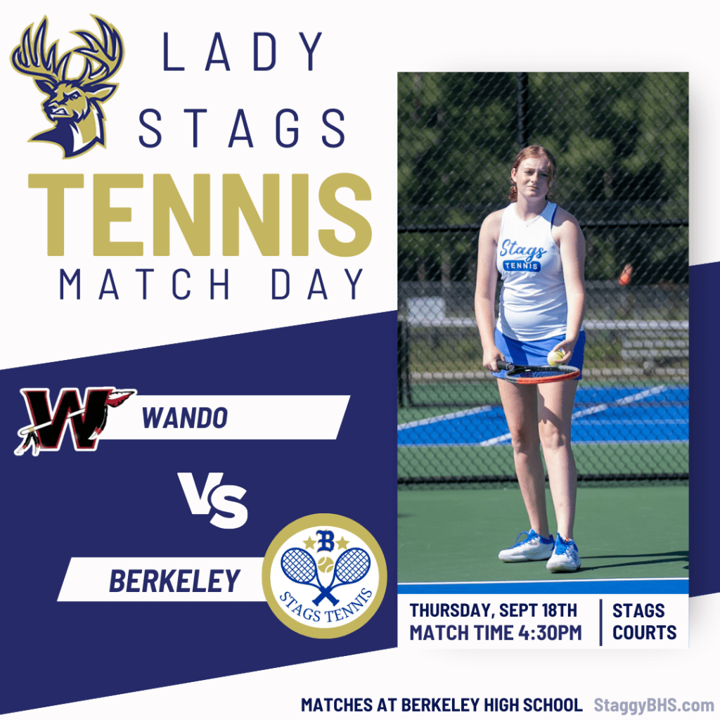 Lady Stags vs Wando: Upcoming Tennis Showdown Thursday at&nbsp;Home!