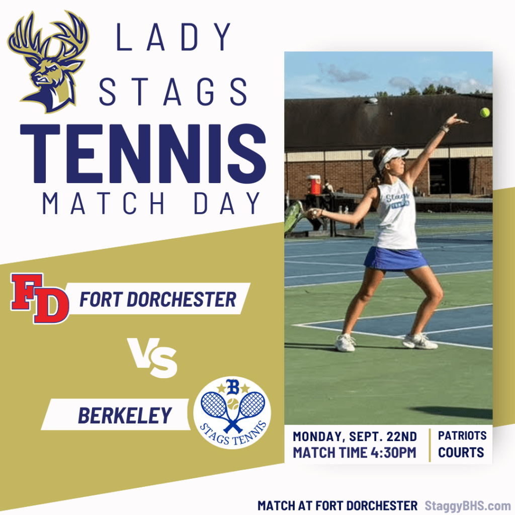 Support Lady Stags Tennis at Fort&nbsp;Dorchester