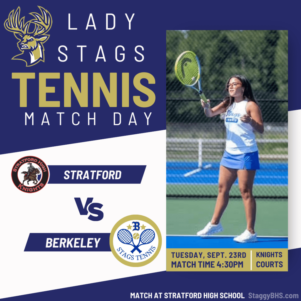 Cheer for Lady Stags: Stratford Tennis&nbsp;Showdown