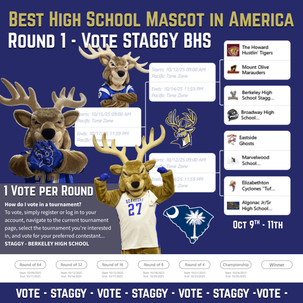Vote for Staggy: Best High School Mascot in AMERICA&nbsp;2025