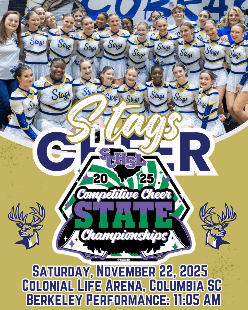 Join Us Saturday to Support Berkeley Stags at State&nbsp;Championship!