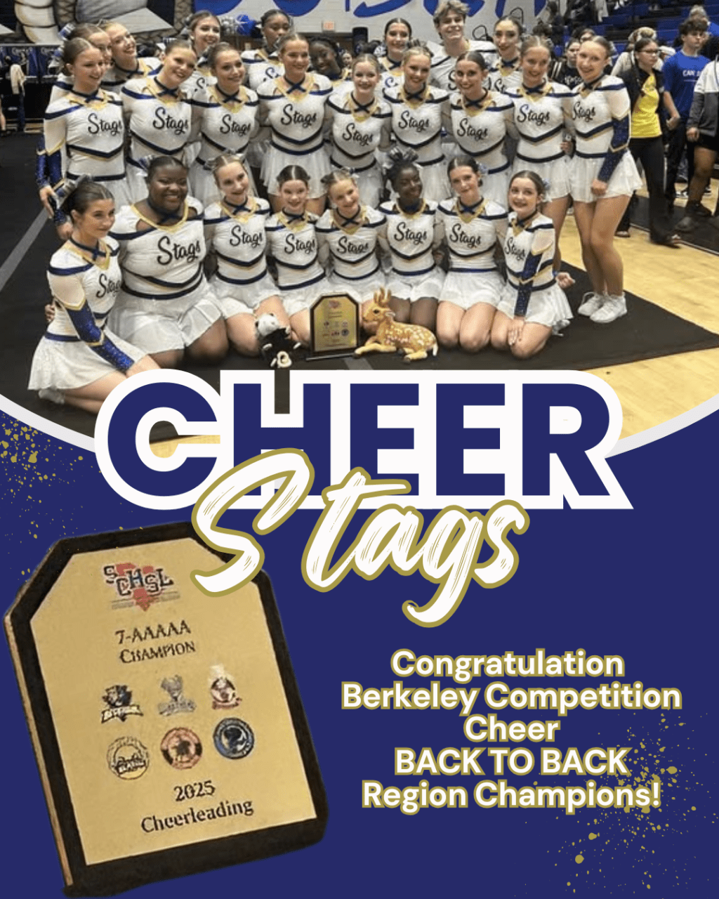 Berkeley Stags Win Back-to-Back Region 7-5AAAAA&nbsp;Championships