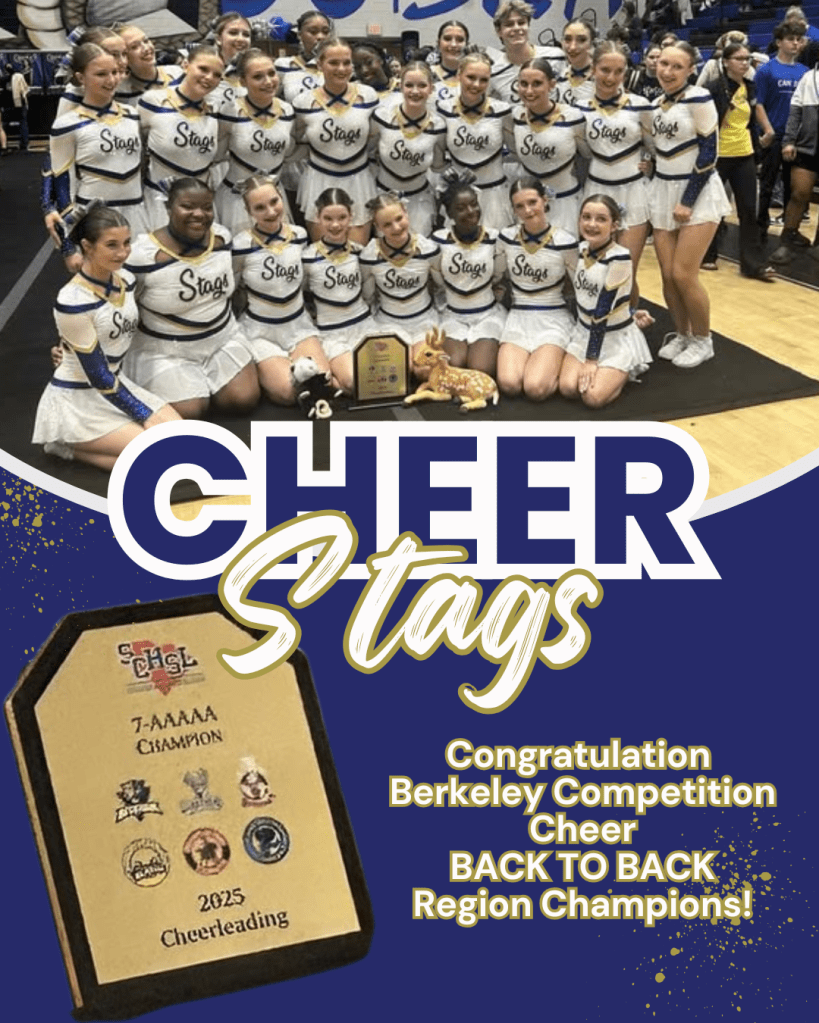 Berkeley Stags Win Back-to-Back Region 7-5AAAAA&nbsp;Championships