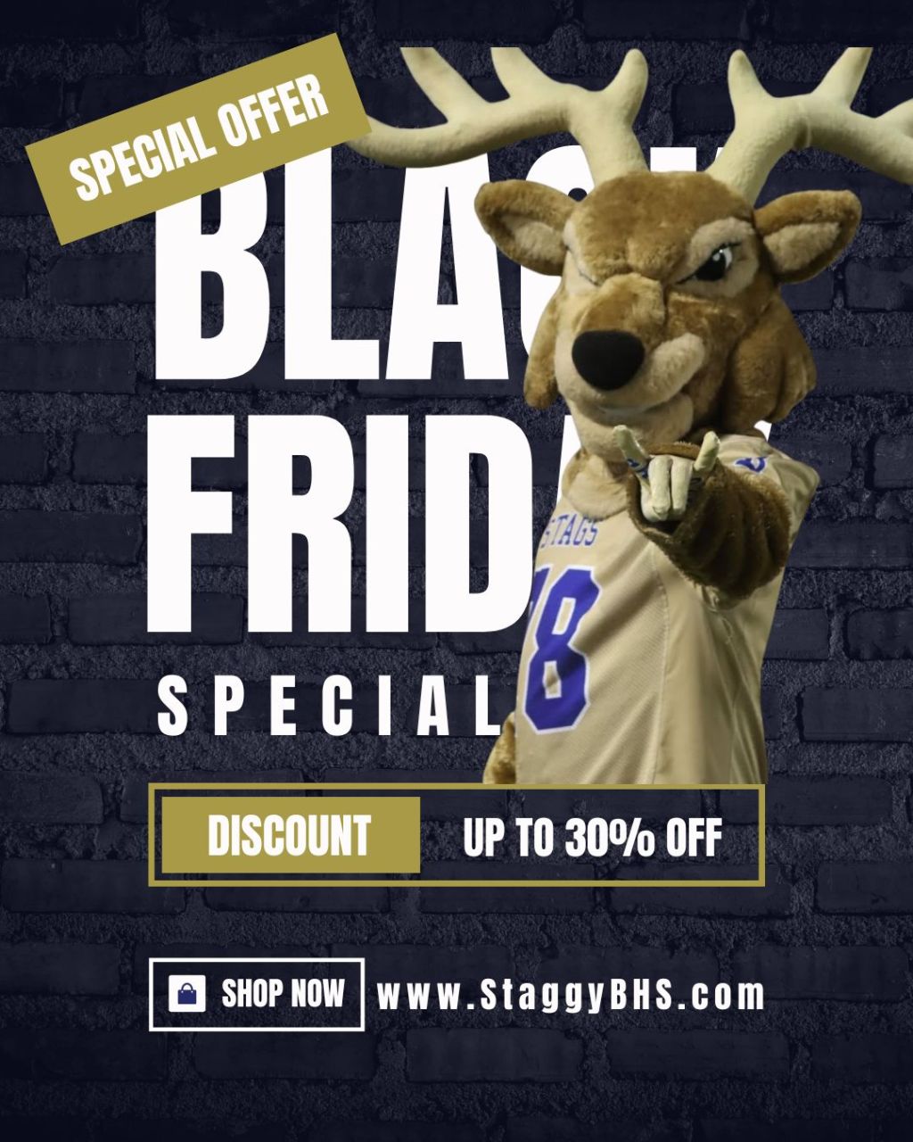 Shop Staggy BHS for 30% Off Black Friday Gear&nbsp;Sales