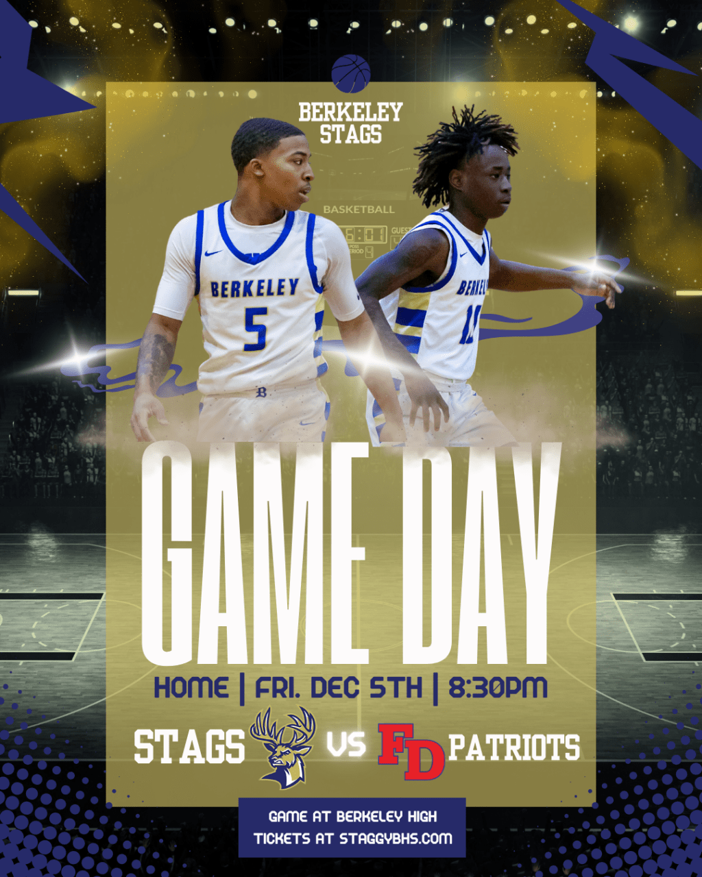 Get Your Tickets for Friday Night Hoops at&nbsp;Berkeley!