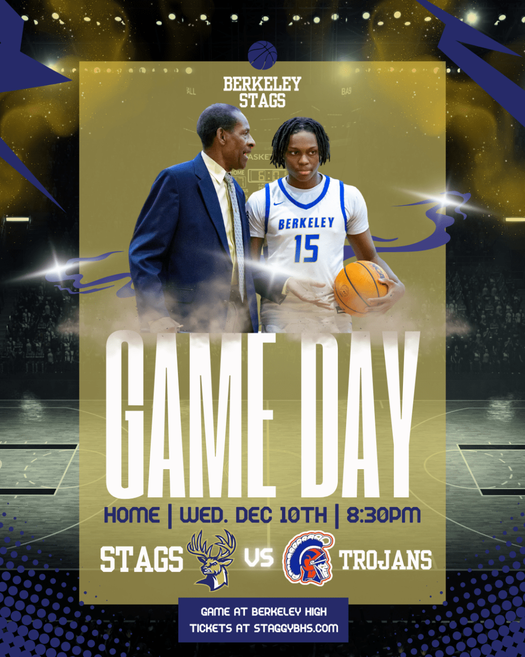 Wednesday Night Basketball: Pack the Gym for&nbsp;Stags!