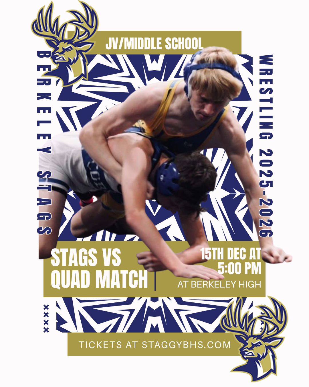 Exciting Wrestling Match Day at Berkeley High School