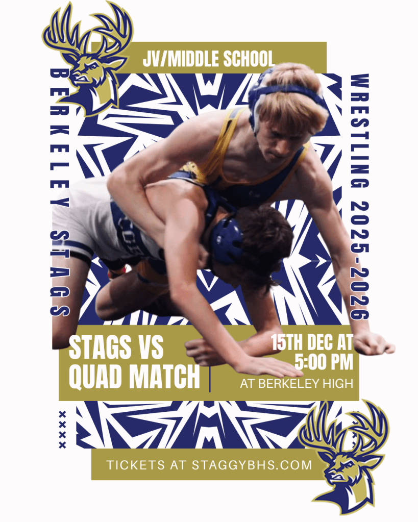Exciting Wrestling Match Day at Berkeley High&nbsp;School