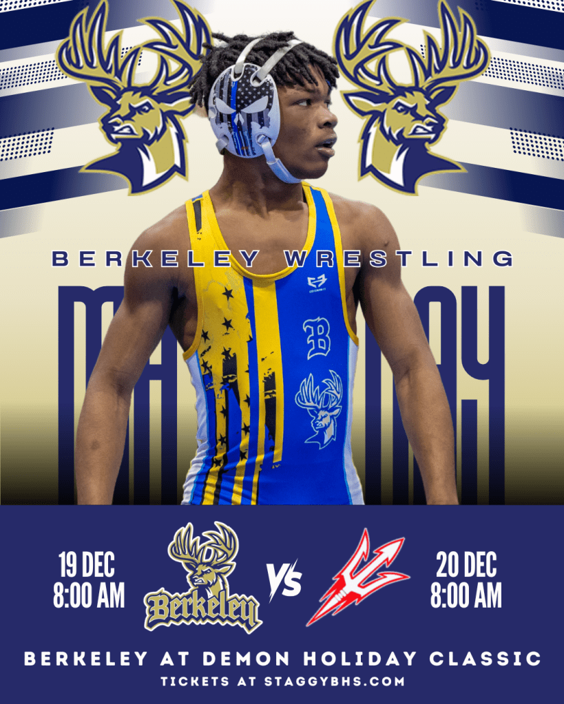 Berkeley Wrestling Competes at Demon Holiday&nbsp;Classic