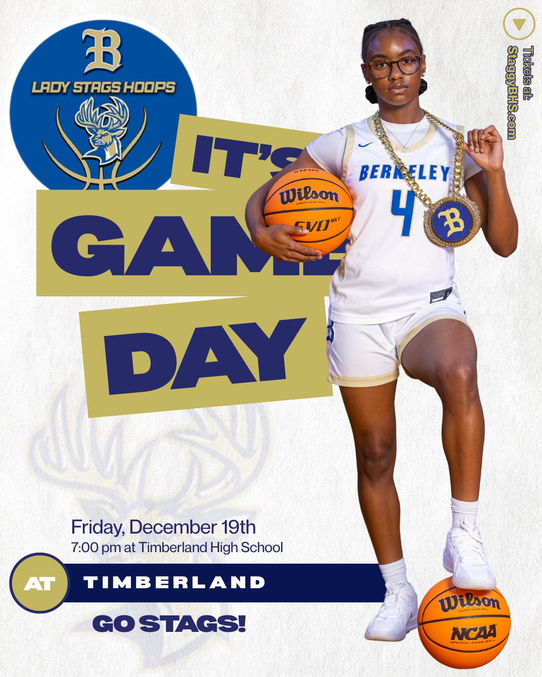 Tonight’s Lady Stags Basketball Road Game Details