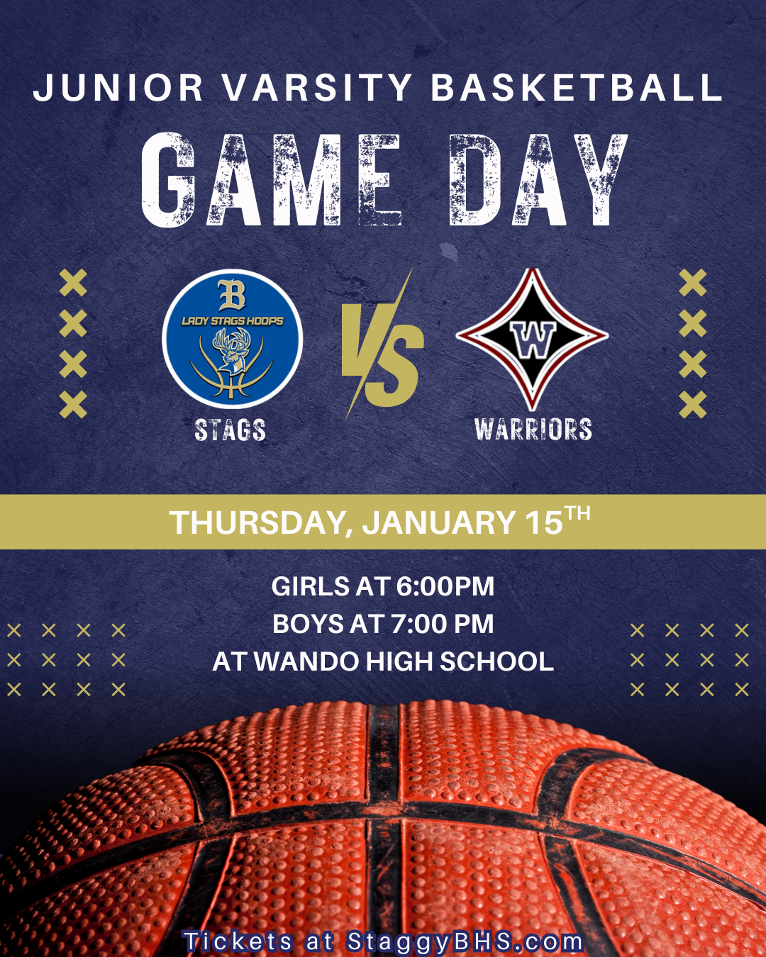 Catch the Berkeley Stags JV Basketball Game Against Wando