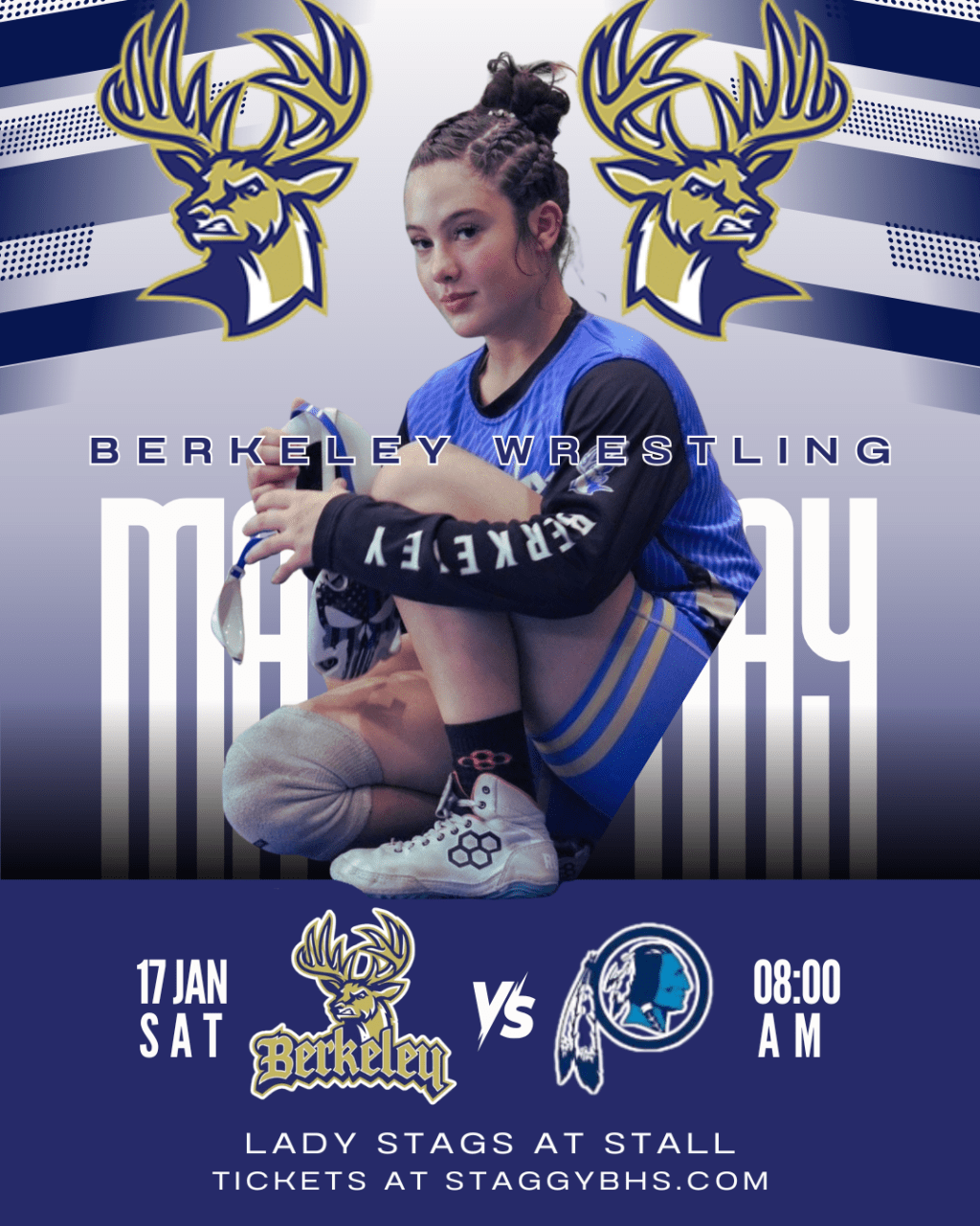 Berkeley Lady Stags Prepare for Girls-Only Wrestling&nbsp;Tournament