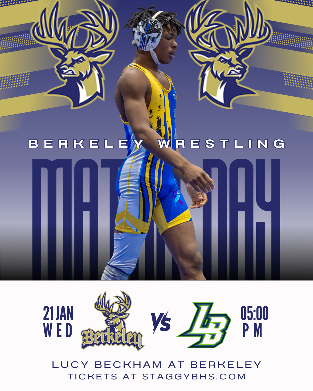 Don’t Miss Berkeley Stags Wrestling: Home Match Against Lucy Beckham